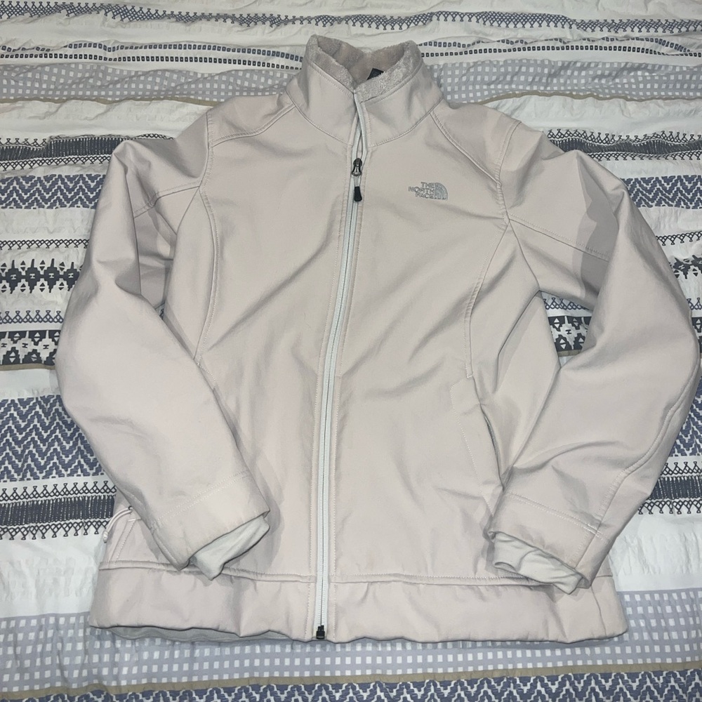 The North Face Light Pink Softshell Jacket